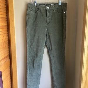 Seven 7 pants High Rise Skinny - olive green